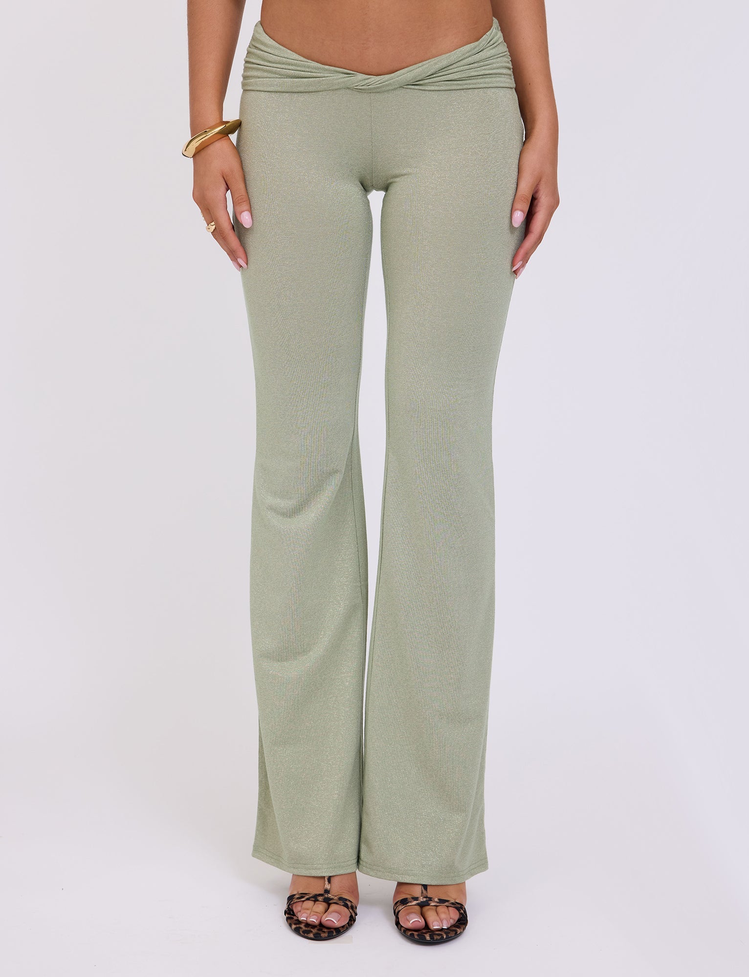 AMETHYST PANT - GREEN : GREEN SPARKLE