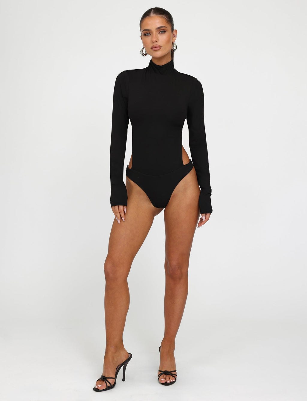 AKARI BODYSUIT - BLACK