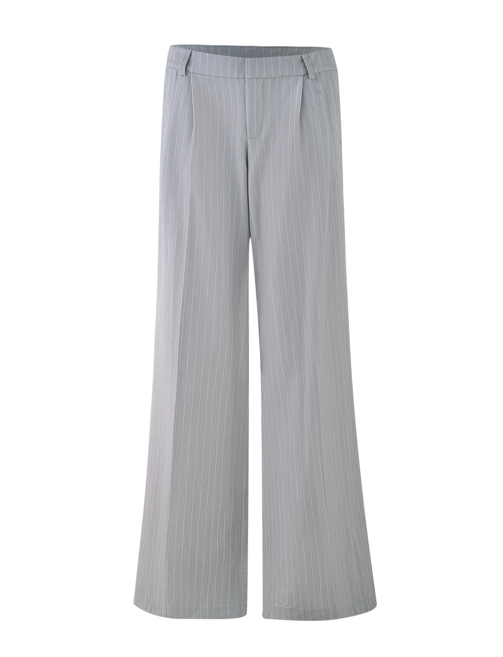 AMBERLY SUIT PANT - GREY : PINSTRIPE : GREY PINSTRIPE