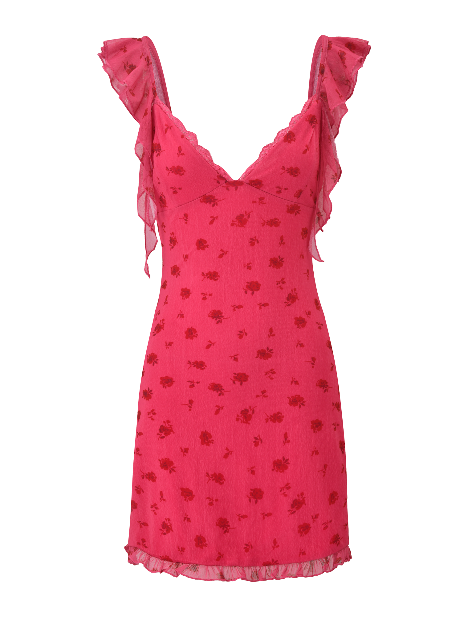 AMARIS MINI DRESS - DITSY FLORAL