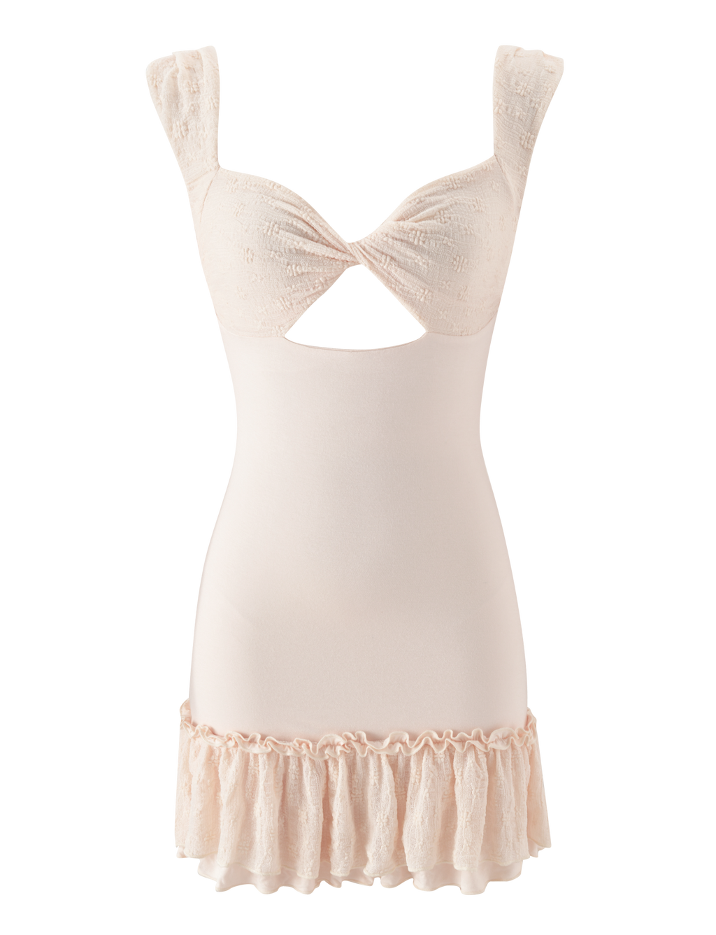 ASHBY MINI DRESS - CREAM