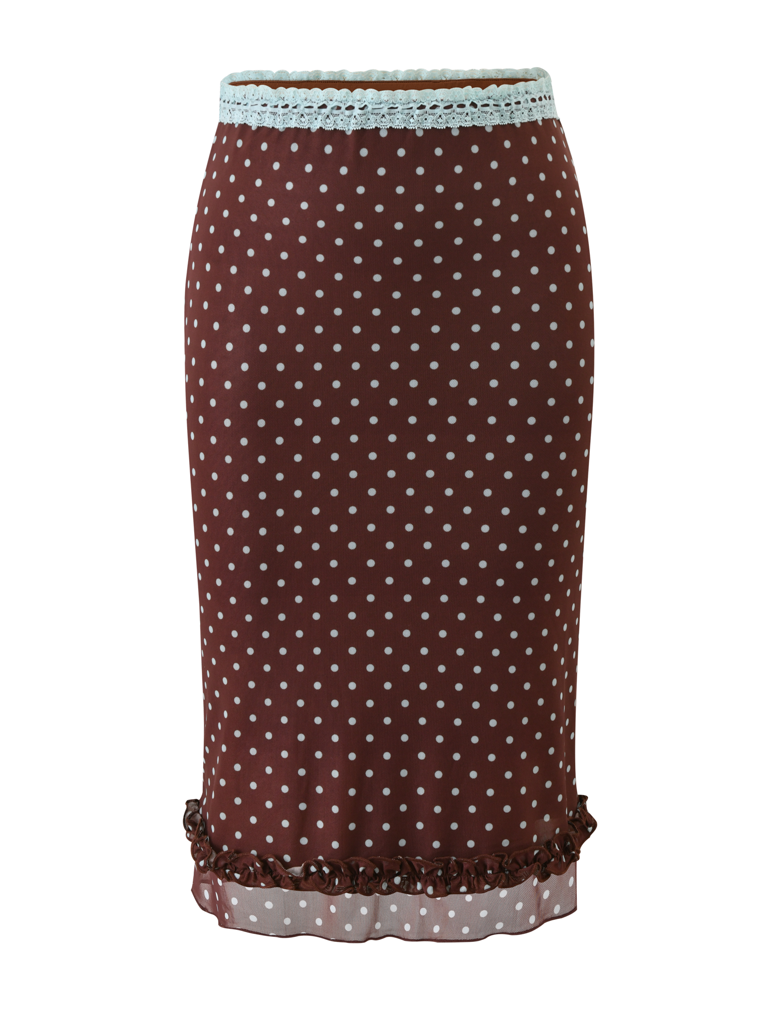 AMARA MIDI SKIRT - POLKA DOT