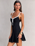 ARIANNE MINI DRESS - BLACK