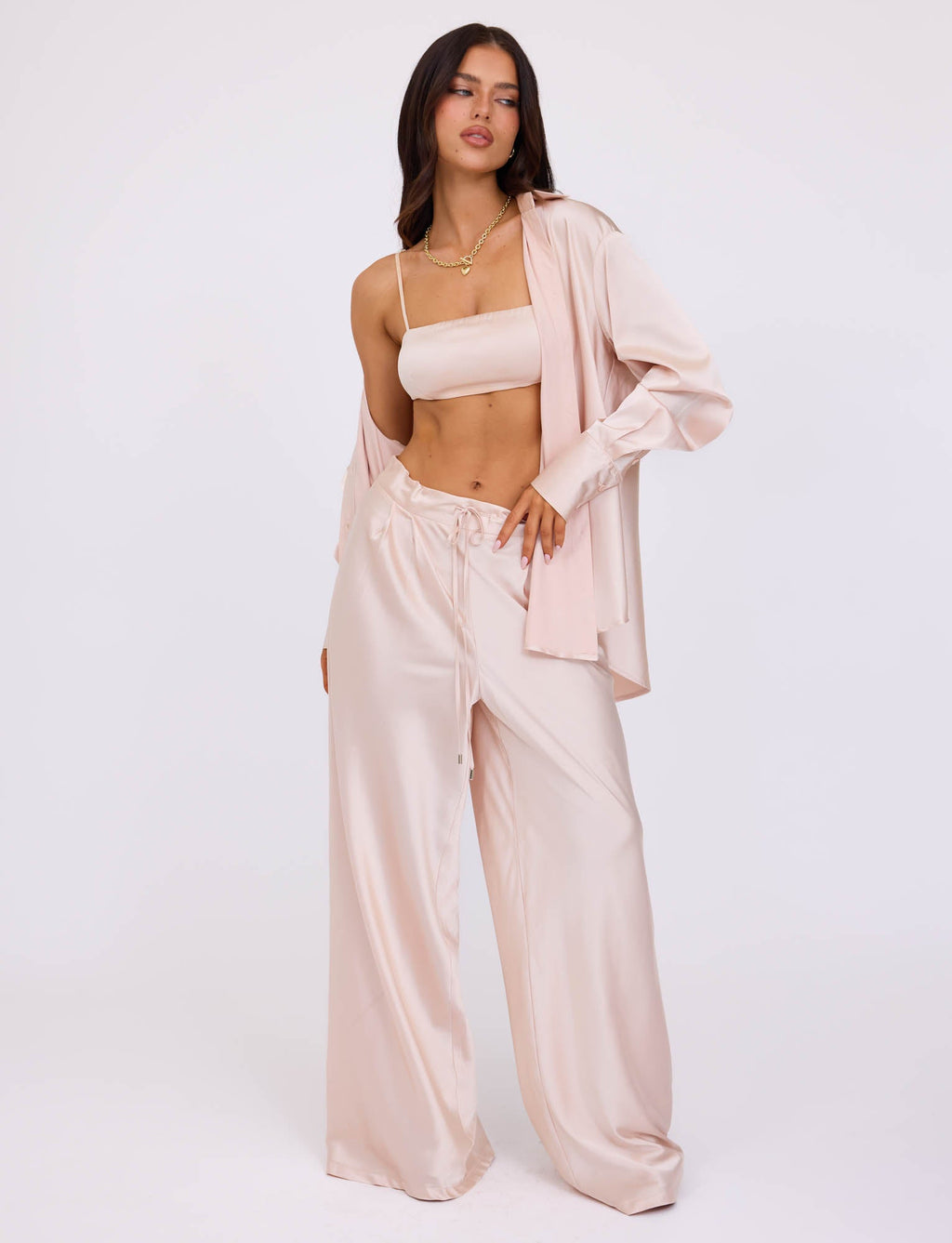 ALINA SHIRT - WHITE : IVORY