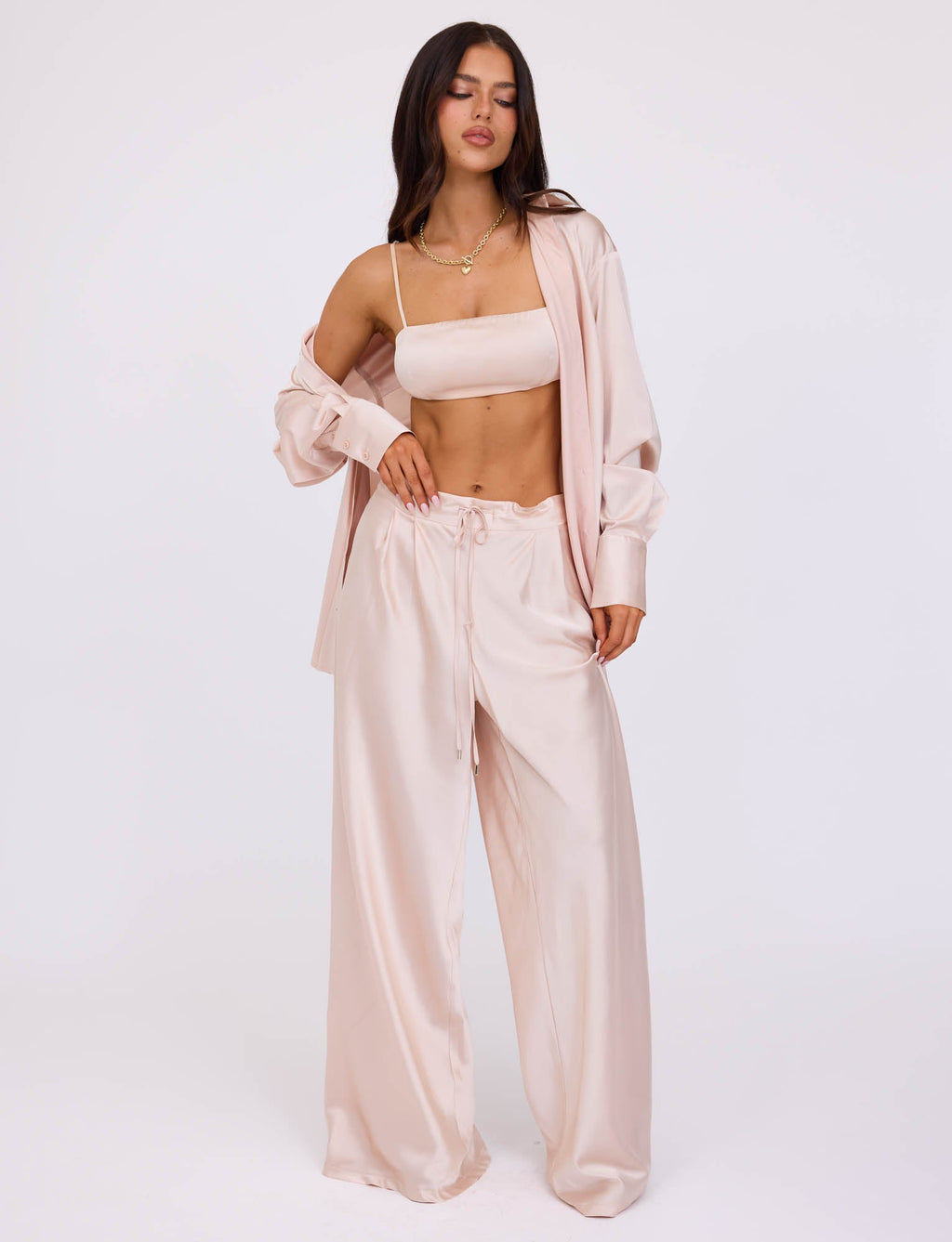 ALINA SHIRT - WHITE : IVORY